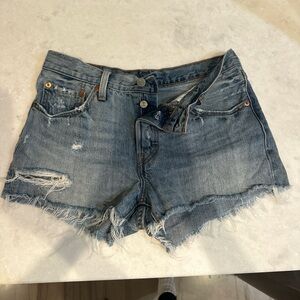 Levi 501 Denim Women's Shorts Size W27